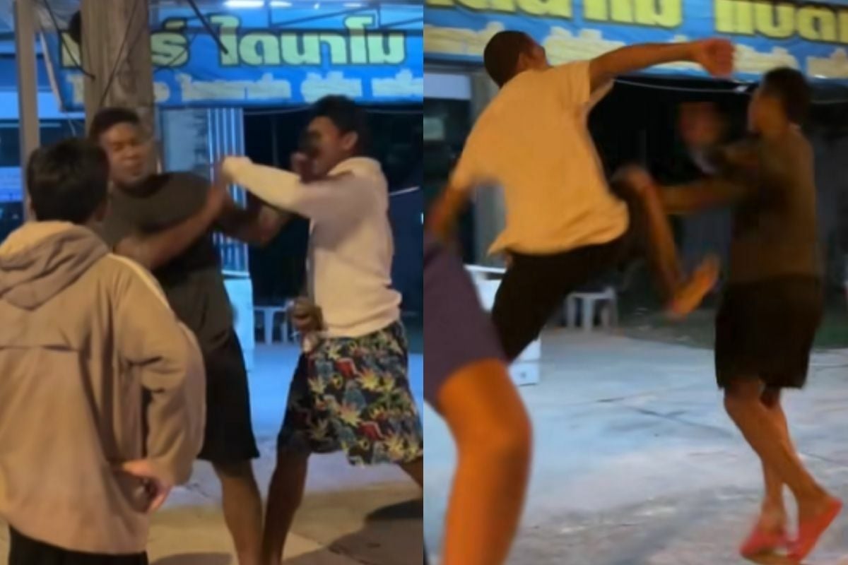 Phuket Peeping Tom escapes lynching, abandons panties (video)