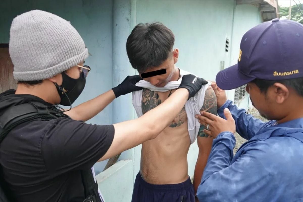 Homeless man makes himself comfy in Bangkok cop’s condo