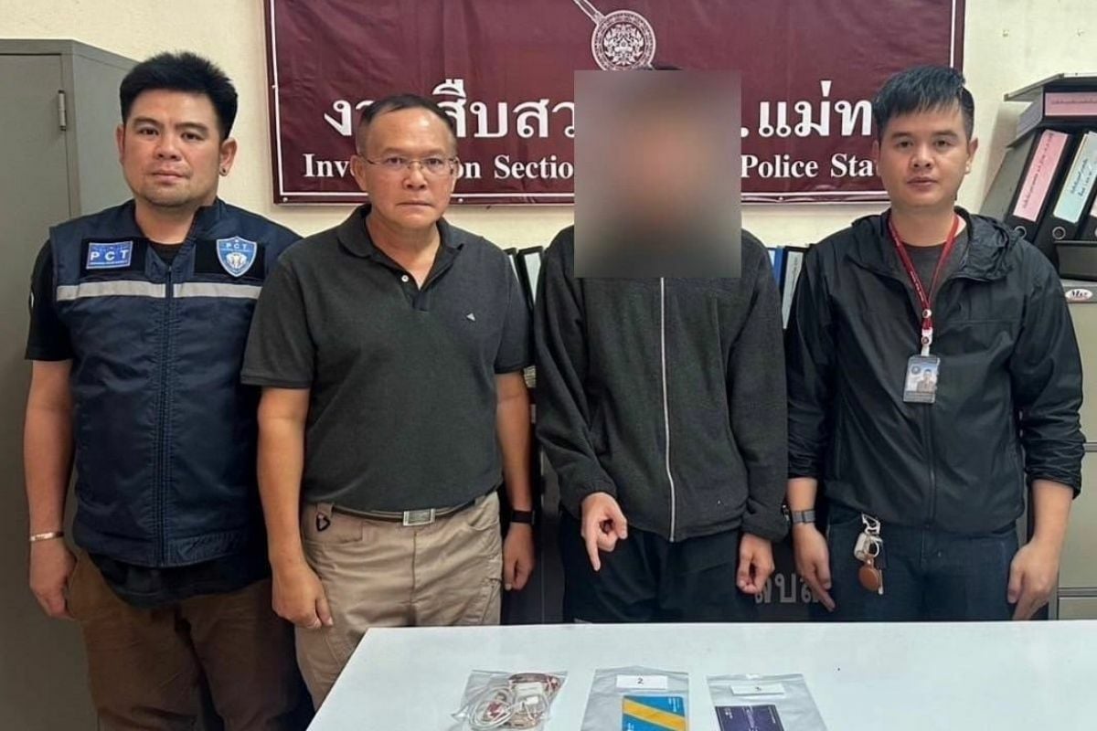 Thai man arrested for tricking young girls into porn production