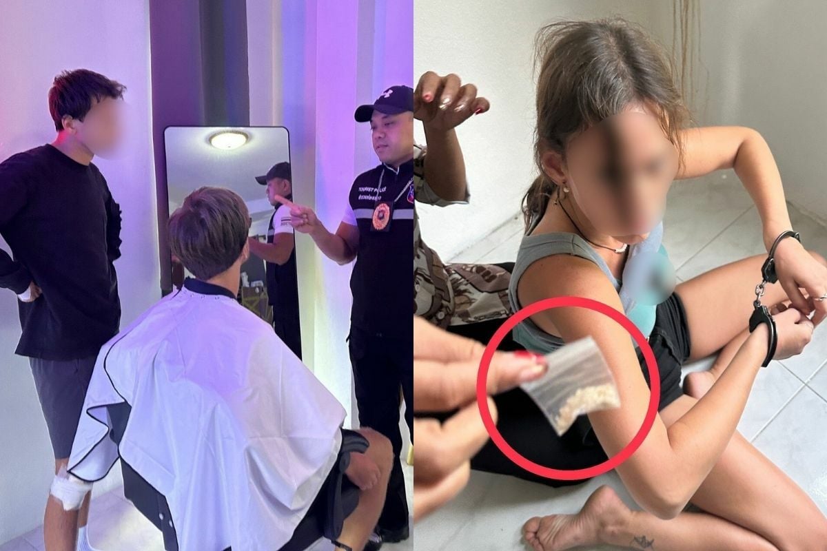 Thai cops trim crime: Israeli drug dealer & Russian barber snipped