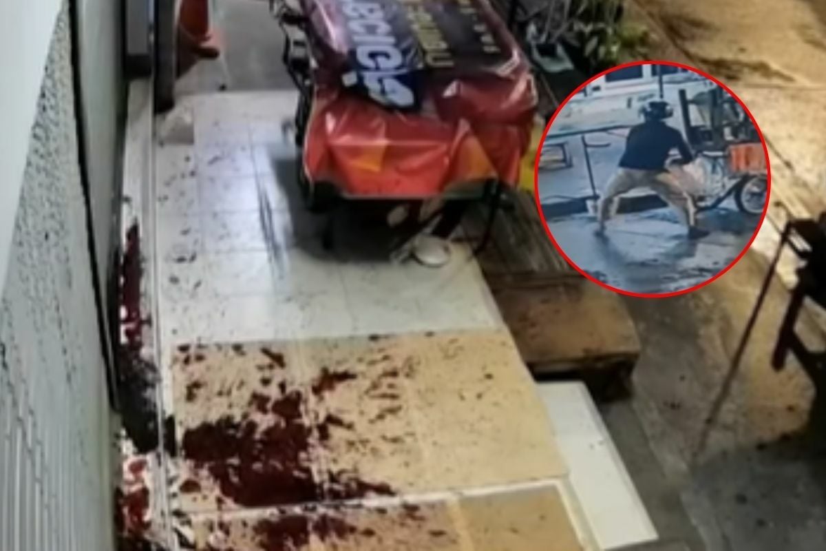 Blood & brine: Meat throwers leave Thai couple in a pickle (video)