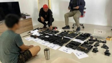 Fruitful bust: Yasothon orchard owner caught with guns and Yaba