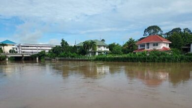 Nakhon Nayok hit by sudden flooding after dam water release