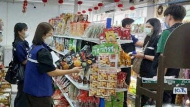 Harmful Chinese supermarket products found in Bangkok