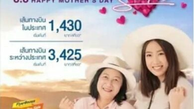 Bangkok Airways offers Mother’s Day sales with tickets promotion