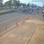 Zebra crossing drama: Pickup truck hits student outside school (video) | Thaiger