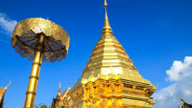 Travel to Wat Phra That Doi Sutehp in Chiang Mai