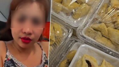 Durian vendor clashes with customer over spoiled fruit