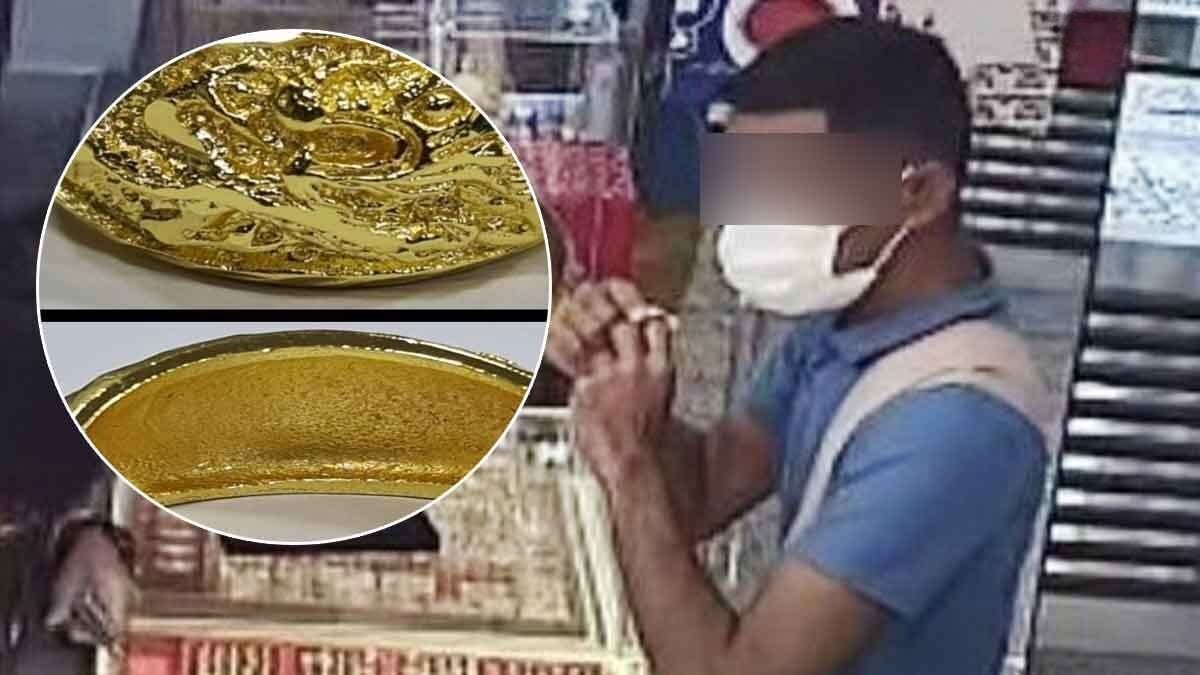 Ringing in trouble: Bangkok thief swaps gold for cold hard cash