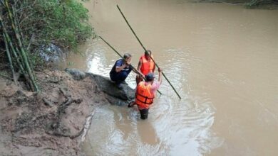 Rescue centre established to find missing fisherman in Mukdahan