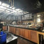 Fire engulfs luxury mansion in Nonthaburi, homeowner escapes | Thaiger