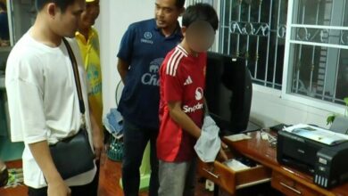 Young thief arrested in Buriram after stealing 2-million-baht valuables