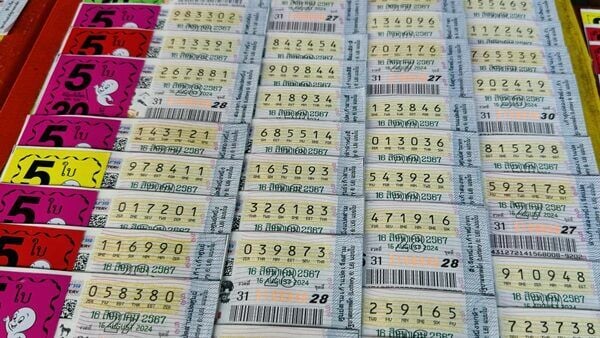 Chiang Mai residents rush to buy lottery tickets for August draw