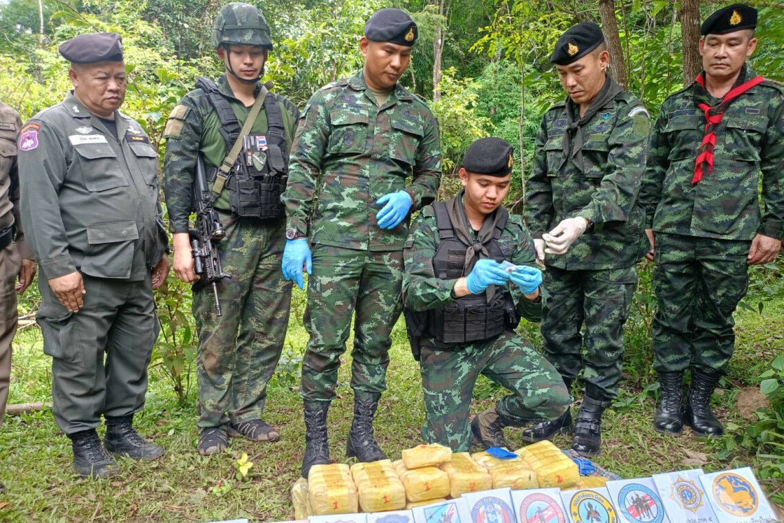 Thai forces seize 130,000 meth pills after clash with traffickers