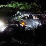 Toyota Fortuner crash injures six migrants after police chase | Thaiger