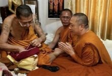 Nakhon Phanom: Monk donates 18 million baht lottery win