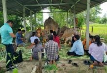 Villagers seek fortune from mysterious ancient stone in Buriram