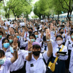 Student activists campaign against judges at Thai universities | Thaiger