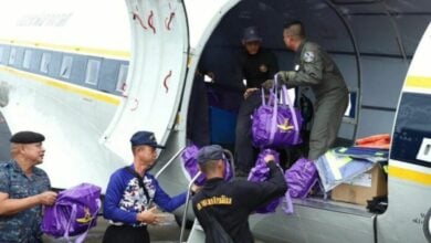 Thai Air Force mobilises to aid northern regions in flood relief efforts