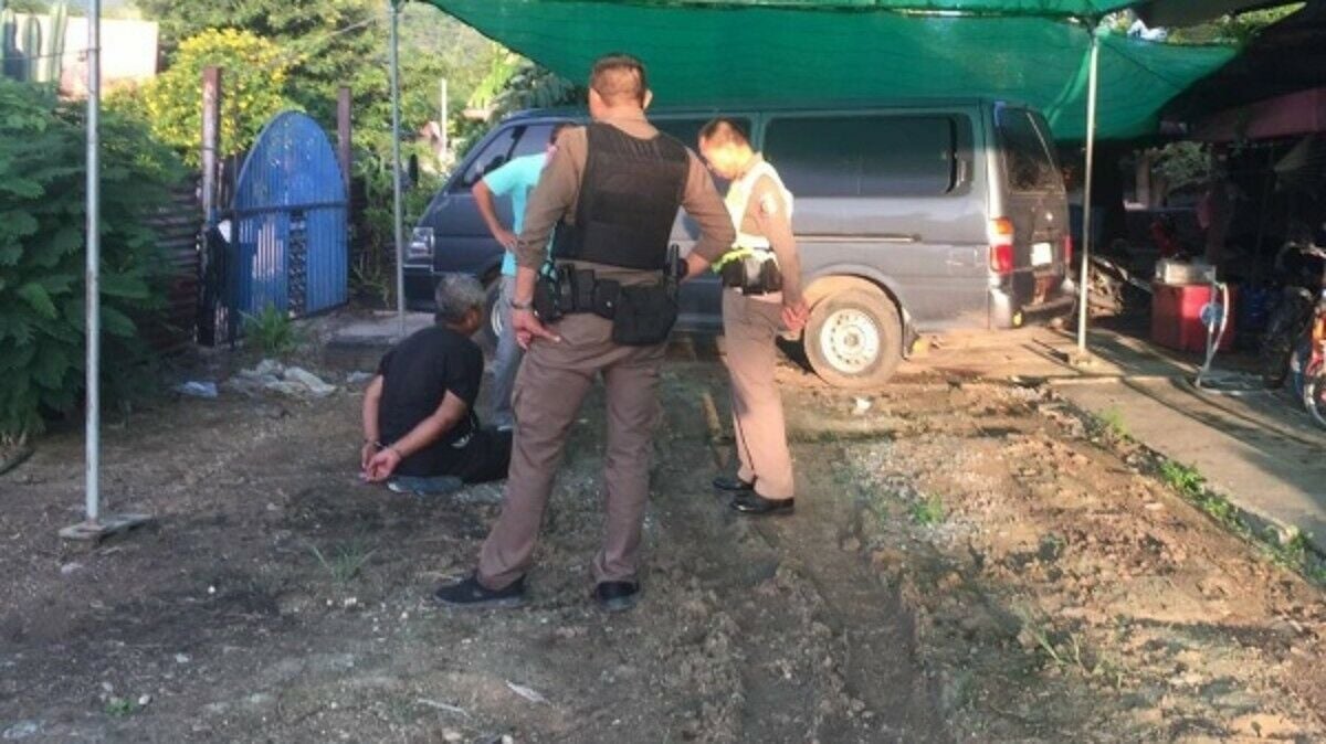 Thai man arrested after fatal inheritance dispute in Nakhon Sawan