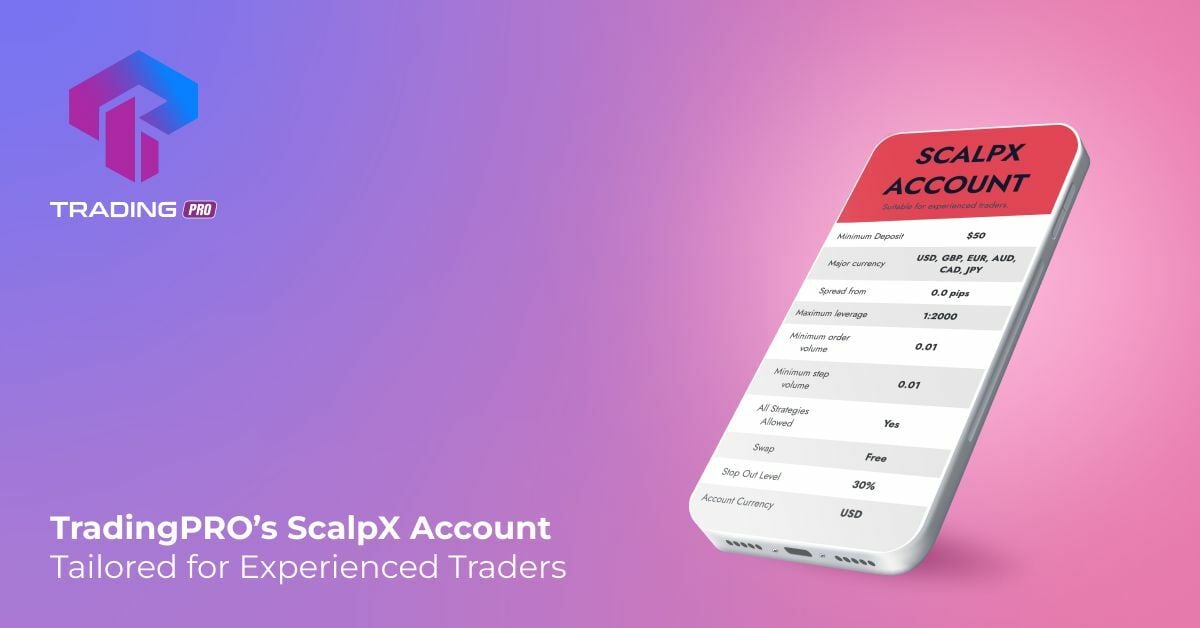 TradingPRO’s ScalpX Account – Tailored for experienced traders