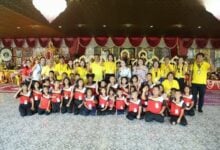 Pattaya temple donates 40,000 baht to aid Phetchabun school