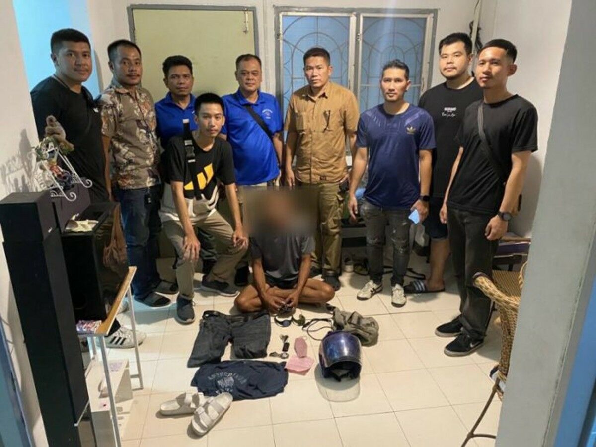 Thai man arrested for robbing food vendor in Bang Lamung