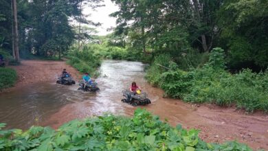 Adventure trip turns perilous as ATV overturns in fast stream