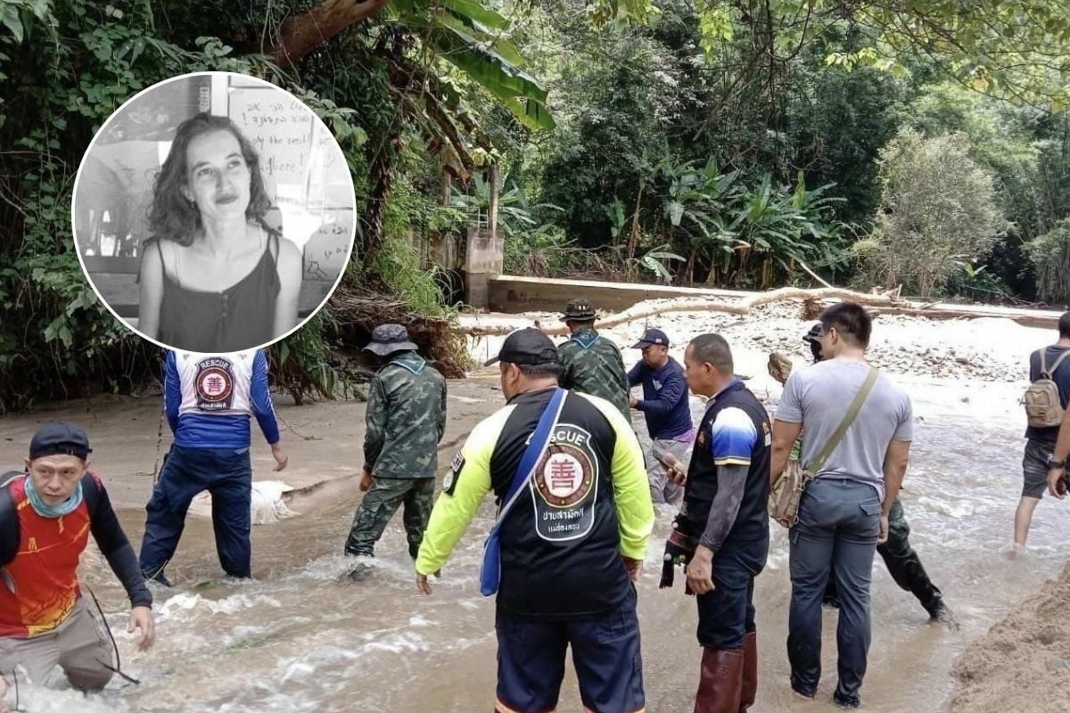 Missing Belgian woman found dead in waterfall spillway in Mae Hong Son