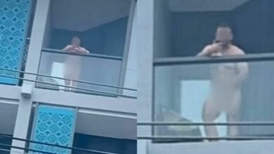 Nude awakening: Foreigner filmed naked on Phuket hotel balcony