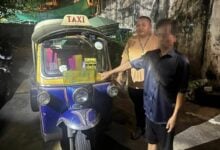 Tuk tuk theft: driver steals American tourist’s money and valuables