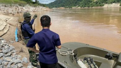 3 Thais survive, 2 still missing after boat capsizes in Mekong River