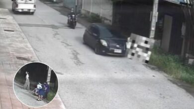 Thai woman criticised for crashing car into schoolboy, blames victim (video)