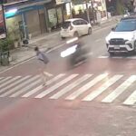 Thai man seriously injured by motorcycle on Bangkok zebra crossing | Thaiger