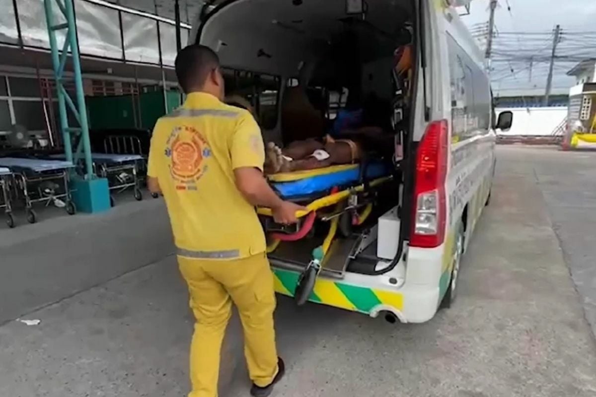 Burmese man found tied up and seriously injured in Rayong