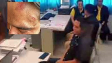 Thai man alleges police officer assault over Laotian bar girl