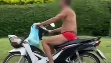 Thai man in orange underwear vanishes after suicide attempt