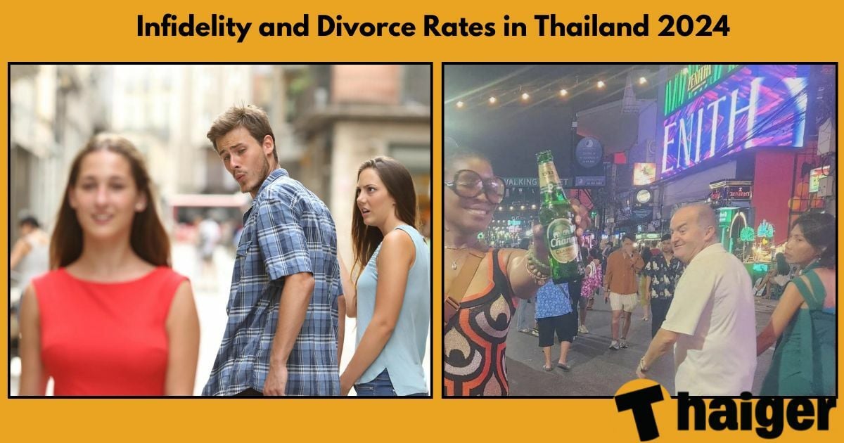 Infidelity and divorce rates in Thailand