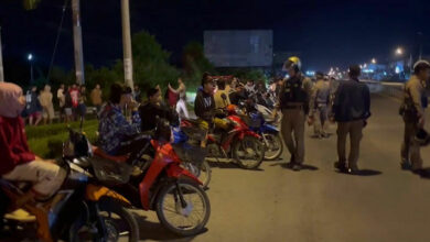 Thai police crackdown on Hat Yai motorcycle racing gang