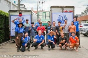 Bangkok Community Help Foundation dives in for Chiang Rai flood relief