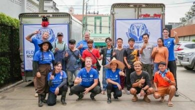 Bangkok Community Help Foundation dives in for Chiang Rai flood relief