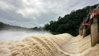 Lampang dams overflow, residents urged to evacuate valuables