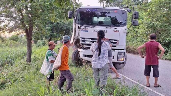 Mother and son killed in Loei truck collision