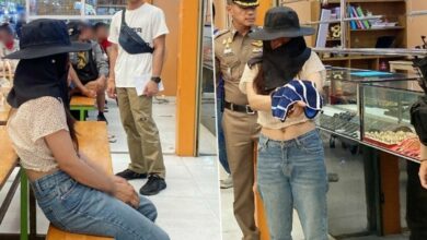 Cambodian woman caught stealing necklaces in Samut Prakan