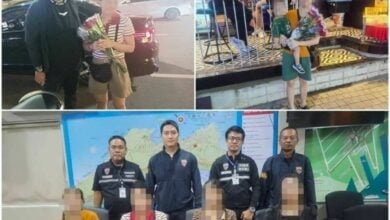 Crackdown on foreign flower scammers exploiting kids in Pattaya