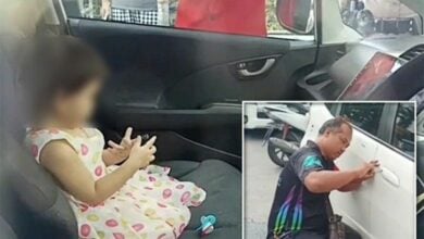 Thai toddler trapped in idling car in Chon Buri saved