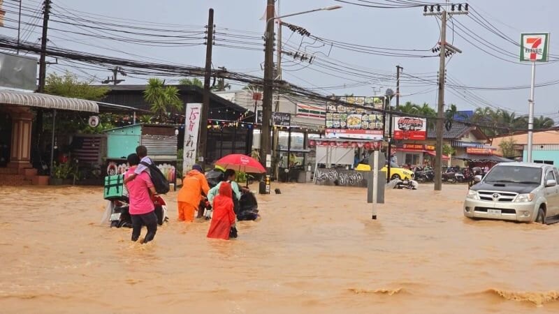 Phuket on 24-hour alert as rainstorms, flash flood warnings issued