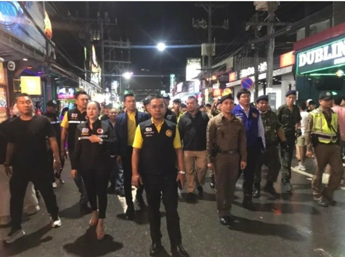 Patong boosts public safety in Soi Bangla and Soi Lao crackdown