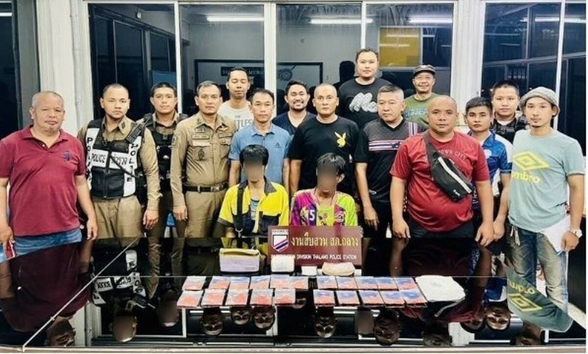 Police nab three with meth and motorbikes on Bangla Road