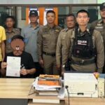 Fugitive with military style weapons nabbed in Phuket | Thaiger